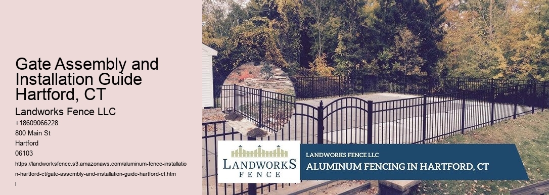 Gate Assembly and Installation Guide Hartford, CT
