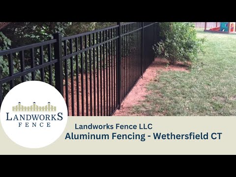 Benefits of Installing an Aluminum Fence in Wethersfield CT 